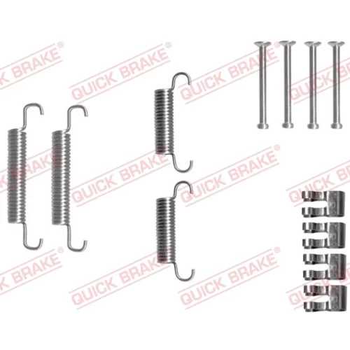 Sada príslušenstva čeľustí parkovacej brzdy QUICK BRAKE 105-0839