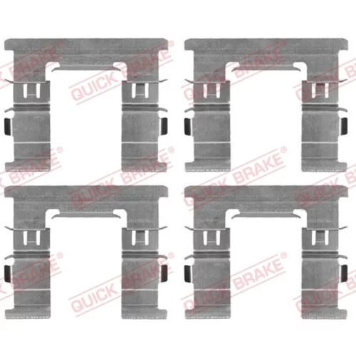 Sada príslušenstva obloženia kotúčovej brzdy QUICK BRAKE 109-1869