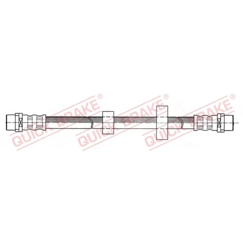 Brzdová hadica QUICK BRAKE 22.404