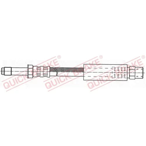 Brzdová hadica 32.327 (Quick Brake)