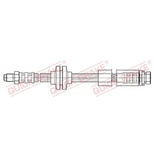 Brzdová hadica QUICK BRAKE 35.902