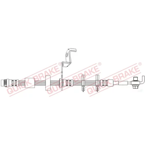 Brzdová hadica 50.725X (Quick Brake)