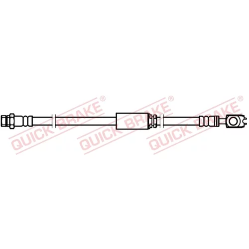 Brzdová hadica QUICK BRAKE 50.753X