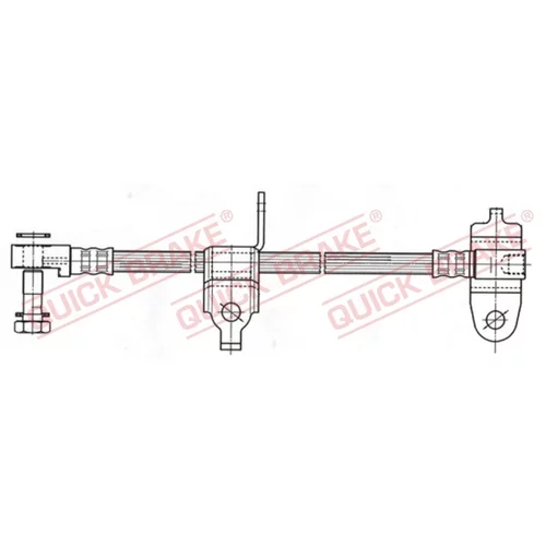 Brzdová hadica QUICK BRAKE 59.976X