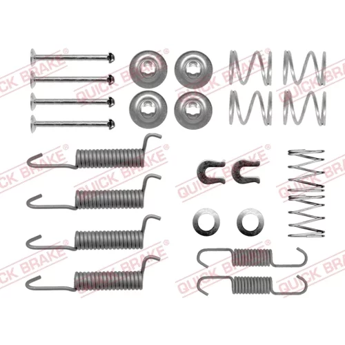 Sada príslušenstva čeľustí parkovacej brzdy QUICK BRAKE 105-0016