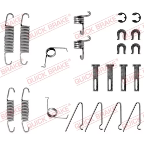 Sada príslušenstva brzdovej čeľuste QUICK BRAKE 105-0703