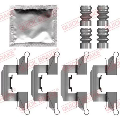 Sada príslušenstva obloženia kotúčovej brzdy QUICK BRAKE 109-0139