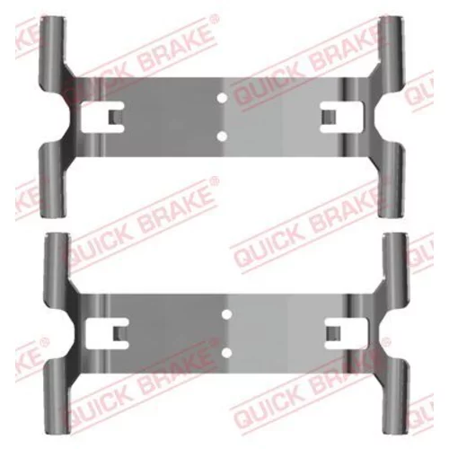 Sada príslušenstva obloženia kotúčovej brzdy QUICK BRAKE 109-0204