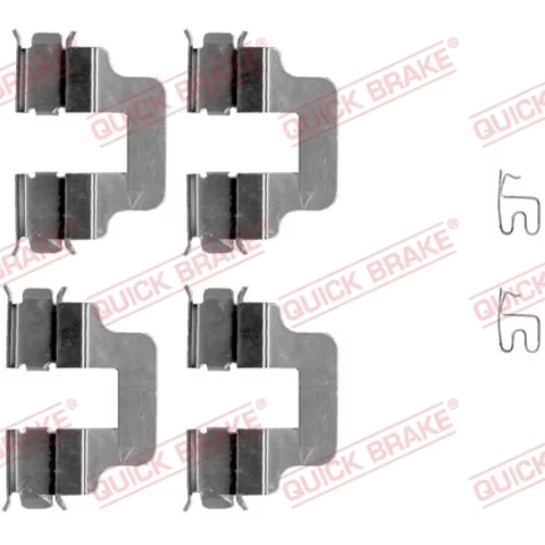 Sada príslušenstva obloženia kotúčovej brzdy QUICK BRAKE 109-1245