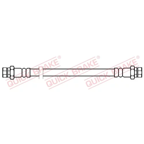 Brzdová hadica QUICK BRAKE 25.060