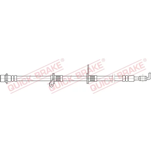 Brzdová hadica QUICK BRAKE 50.717