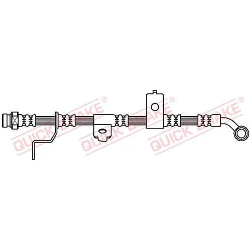 Brzdová hadica QUICK BRAKE 50.888