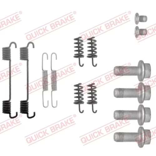 Sada príslušenstva čeľustí parkovacej brzdy QUICK BRAKE 105-0878