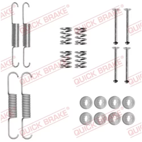 Sada príslušenstva čeľustí parkovacej brzdy QUICK BRAKE 105-0880