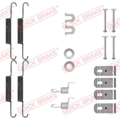 Sada príslušenstva čeľustí parkovacej brzdy QUICK BRAKE 105-0895