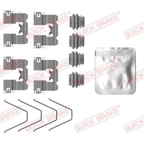 Sada príslušenstva obloženia kotúčovej brzdy QUICK BRAKE 109-0137