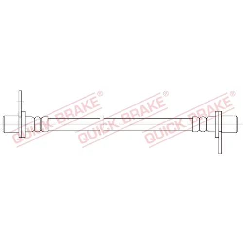 Brzdová hadica QUICK BRAKE 25.074