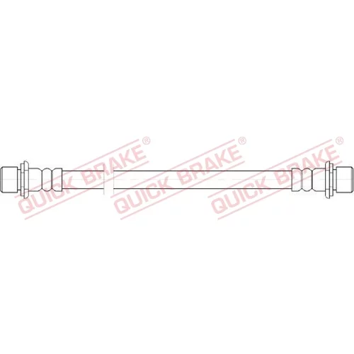 Brzdová hadica QUICK BRAKE 25.078