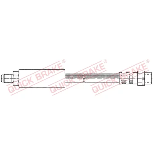 Brzdová hadica QUICK BRAKE 37.031