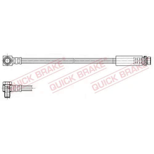 Brzdová hadica QUICK BRAKE 58.301X