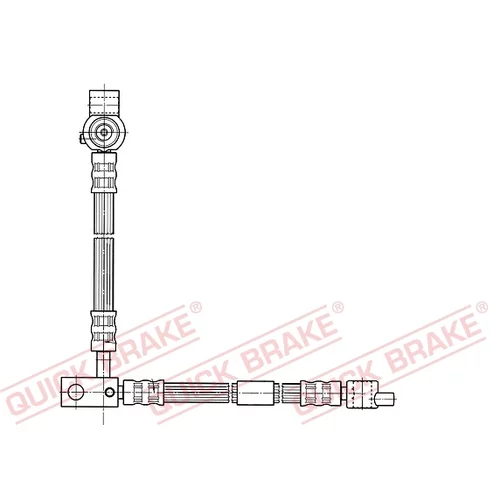 Brzdová hadica QUICK BRAKE 59.994