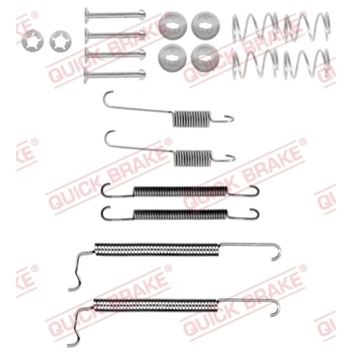 Sada príslušenstva brzdovej čeľuste QUICK BRAKE 105-0628