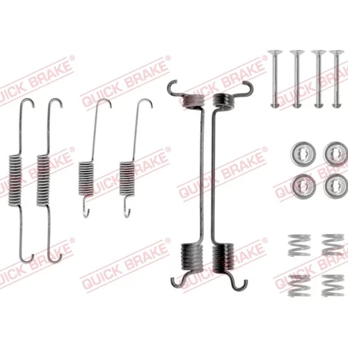 Sada príslušenstva brzdovej čeľuste QUICK BRAKE 105-0741