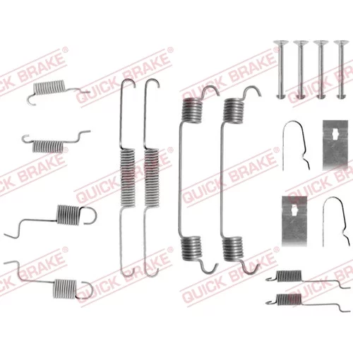 Sada príslušenstva brzdovej čeľuste QUICK BRAKE 105-0742