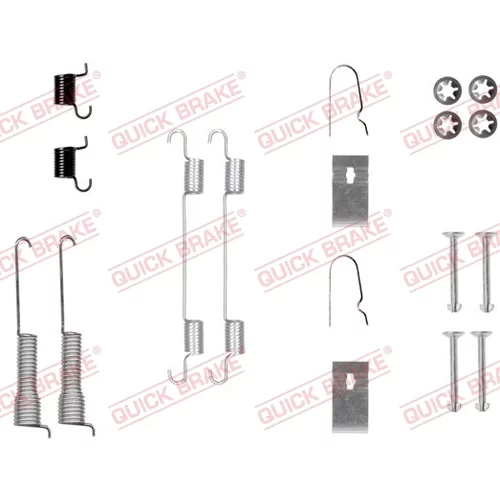 Sada príslušenstva brzdovej čeľuste QUICK BRAKE 105-0800
