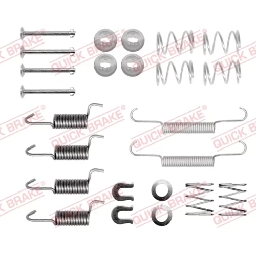 Sada príslušenstva čeľustí parkovacej brzdy QUICK BRAKE 105-0871