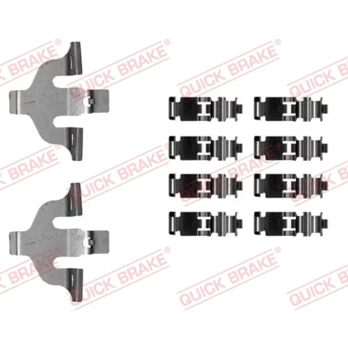 Sada príslušenstva obloženia kotúčovej brzdy QUICK BRAKE 109-0030