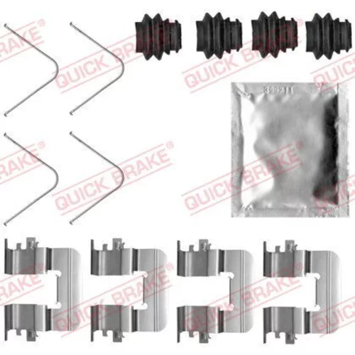 Sada príslušenstva obloženia kotúčovej brzdy QUICK BRAKE 109-0033