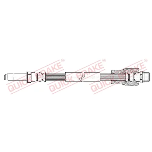 Brzdová hadica QUICK BRAKE 32.420