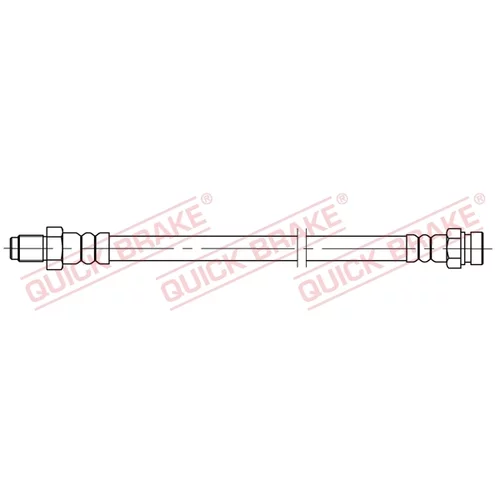 Brzdová hadica QUICK BRAKE 37.036