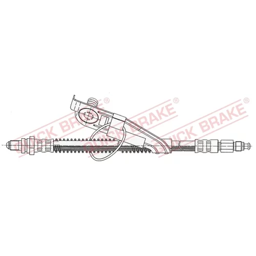 Brzdová hadica QUICK BRAKE 42.916