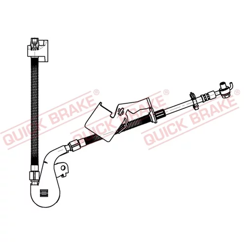 Brzdová hadica 50.703X (Quick Brake)