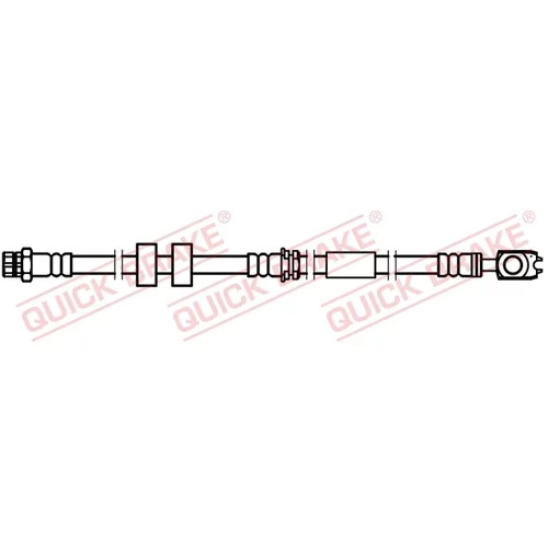 Brzdová hadica QUICK BRAKE 50.752X