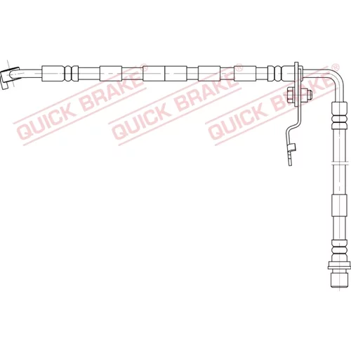 Brzdová hadica QUICK BRAKE 50.892