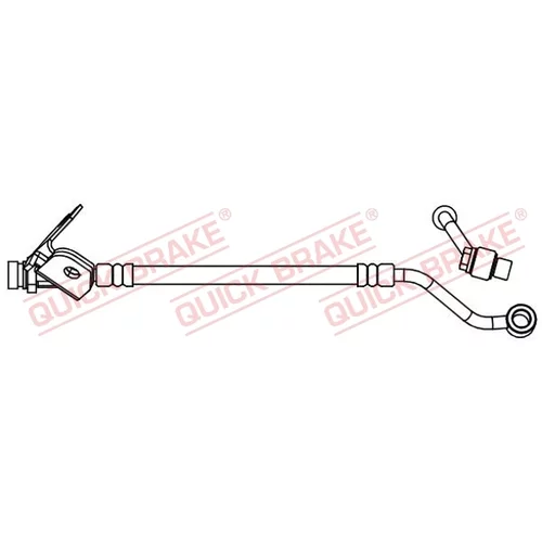 Brzdová hadica QUICK BRAKE 58.014X