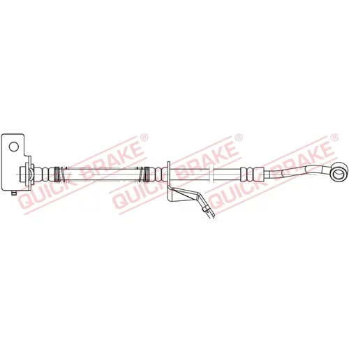 Brzdová hadica QUICK BRAKE 58.877X