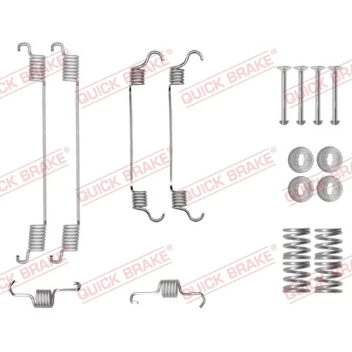 Sada príslušenstva brzdovej čeľuste QUICK BRAKE 105-0034