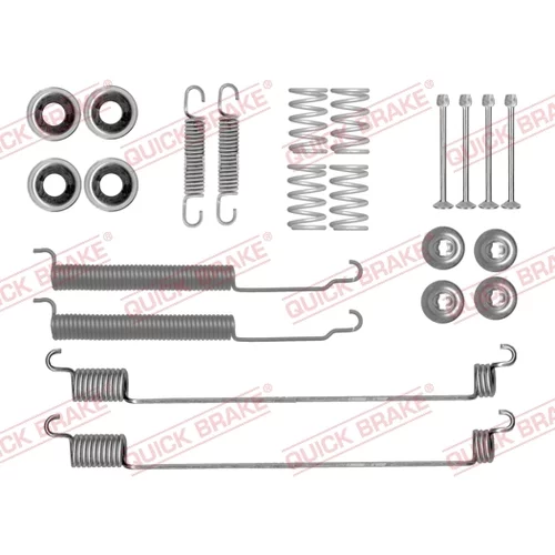 Sada príslušenstva brzdovej čeľuste QUICK BRAKE 105-0843