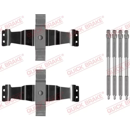 Sada príslušenstva obloženia kotúčovej brzdy QUICK BRAKE 109-1886