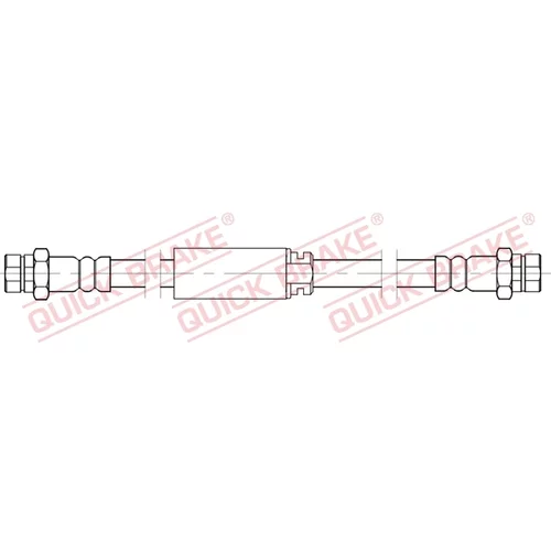 Brzdová hadica QUICK BRAKE 22.932