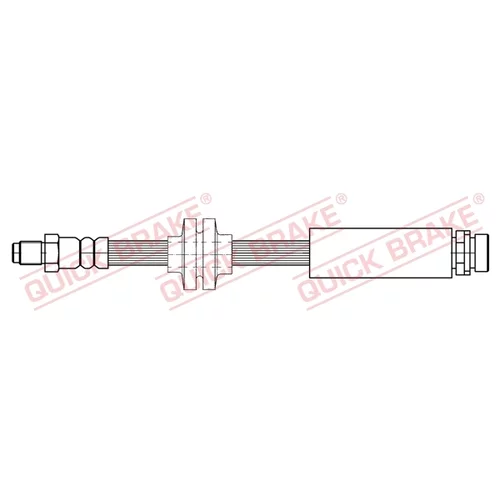 Brzdová hadica QUICK BRAKE 32.416