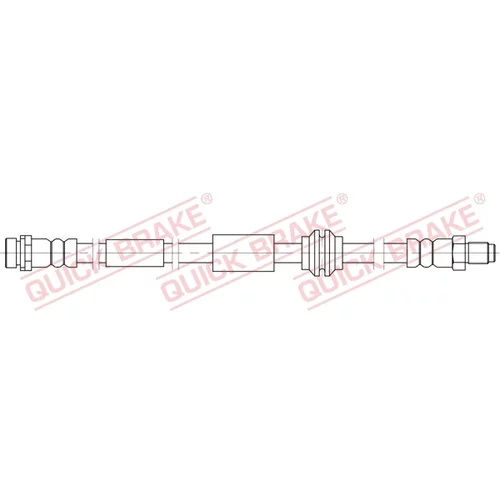 Brzdová hadica QUICK BRAKE 32.837