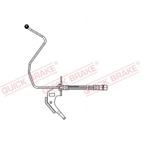 Brzdová hadica QUICK BRAKE 35.914