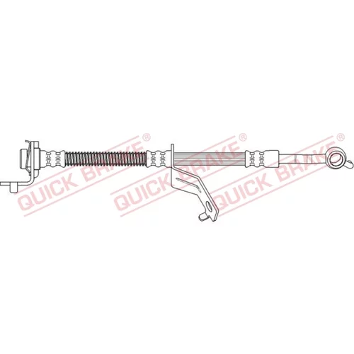 Brzdová hadica QUICK BRAKE 50.721