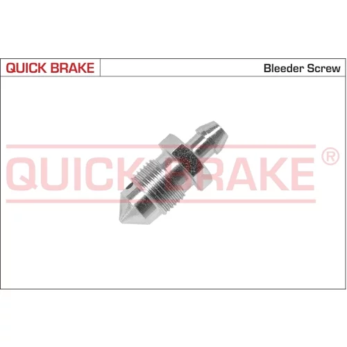 Odvzdušňovacia skrutka/ventil QUICK BRAKE 0040