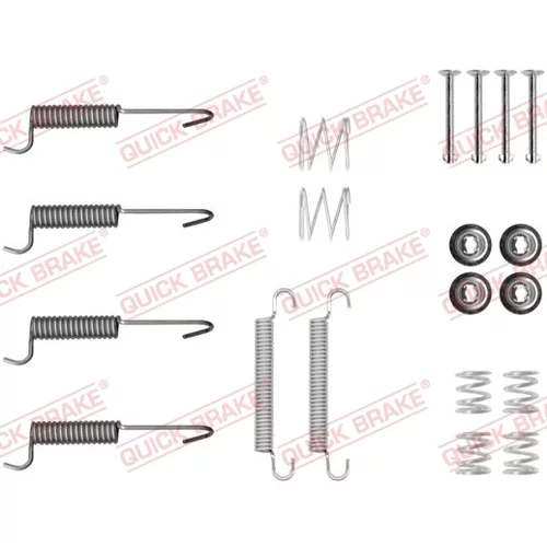 Sada príslušenstva čeľustí parkovacej brzdy QUICK BRAKE 105-0047